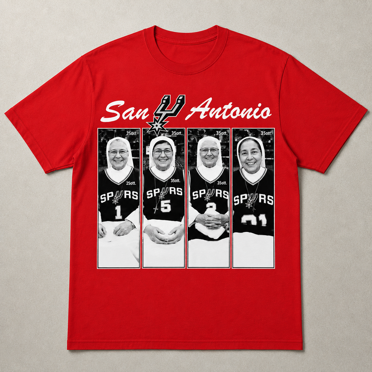 Holy Hoops San Antonio Shirt | Funny Basketball Nuns Graphic Tee | Spurs Fan Gift